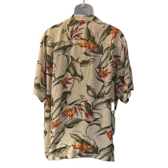 Hawaiian Reserve Collection Shirt Mens XL Floral Aloha Beach Made In Hawaii - Picture 2 of 6